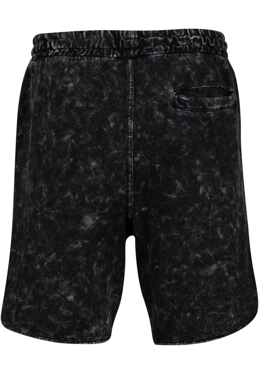 Washed Piped Shorts