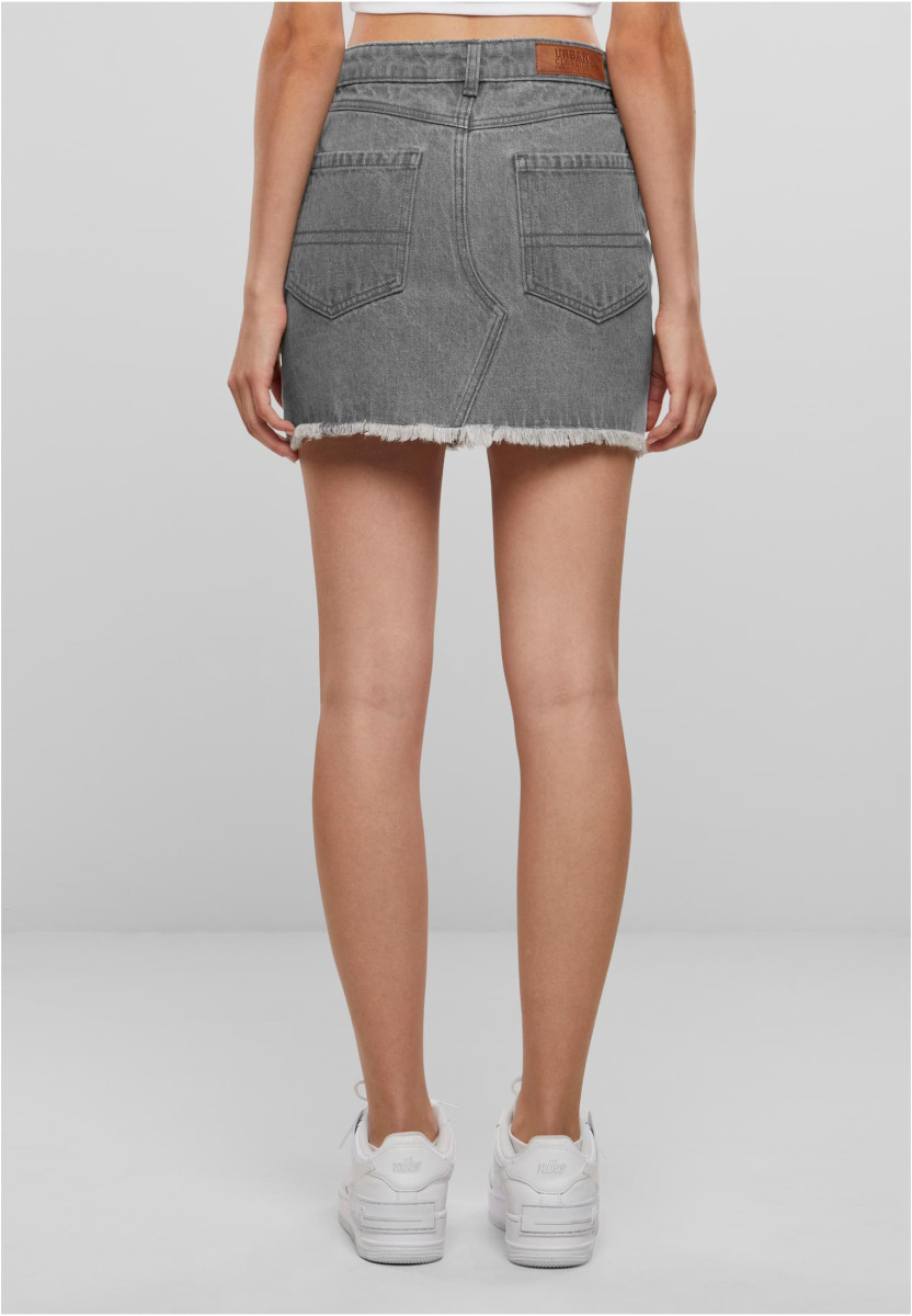 Ladies Heavy Mini Denim Skirt