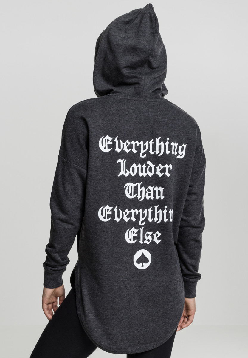 Ladies Mot?rhead Everything Louder Oversized Hoody