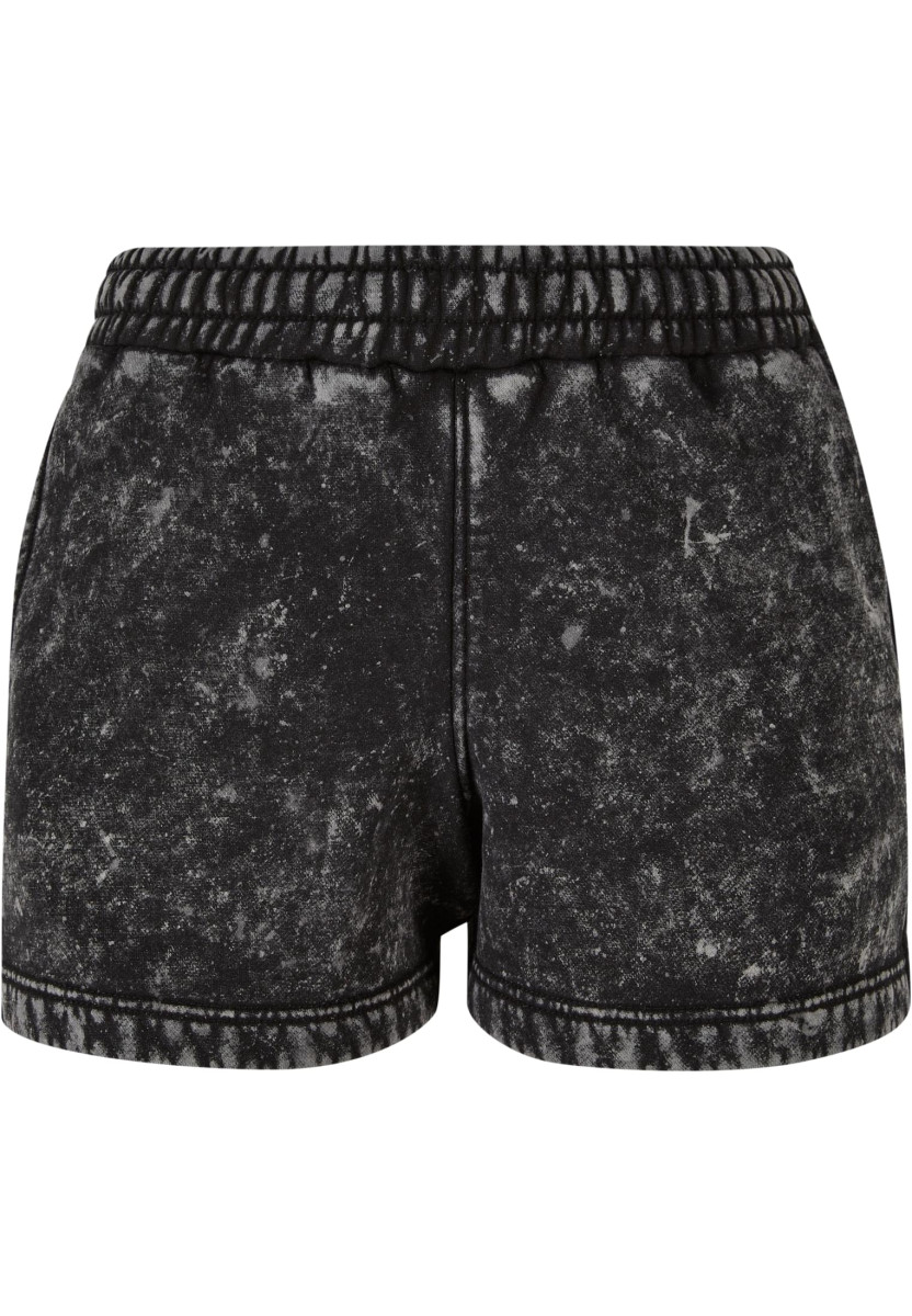 Ladies Towel Washed Sweat Shorts