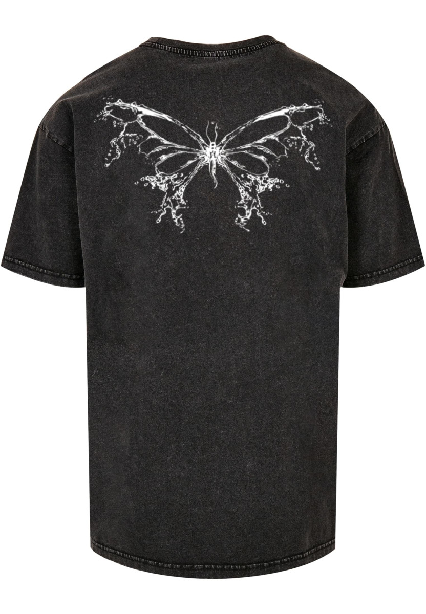 LY ACID WASHED TEE - BUTTERFLY V.3