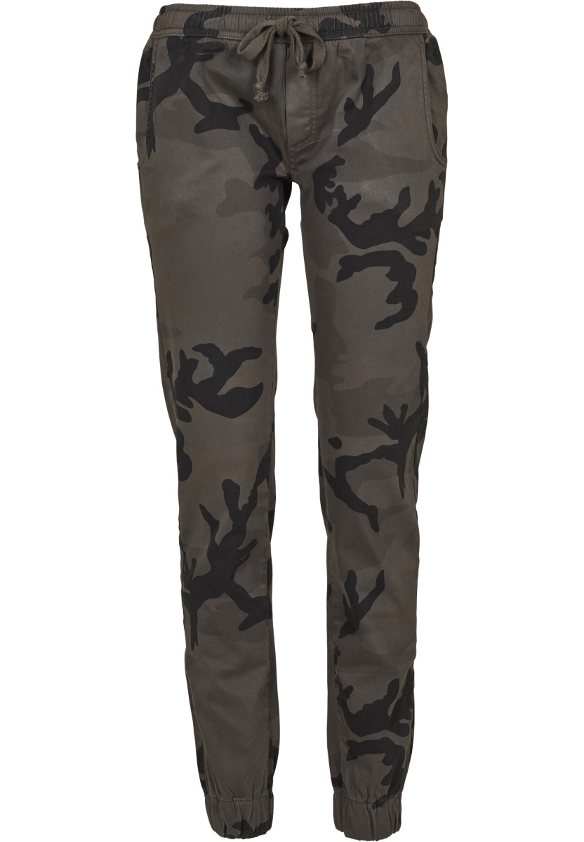 Ladies Camo Jogging Pants