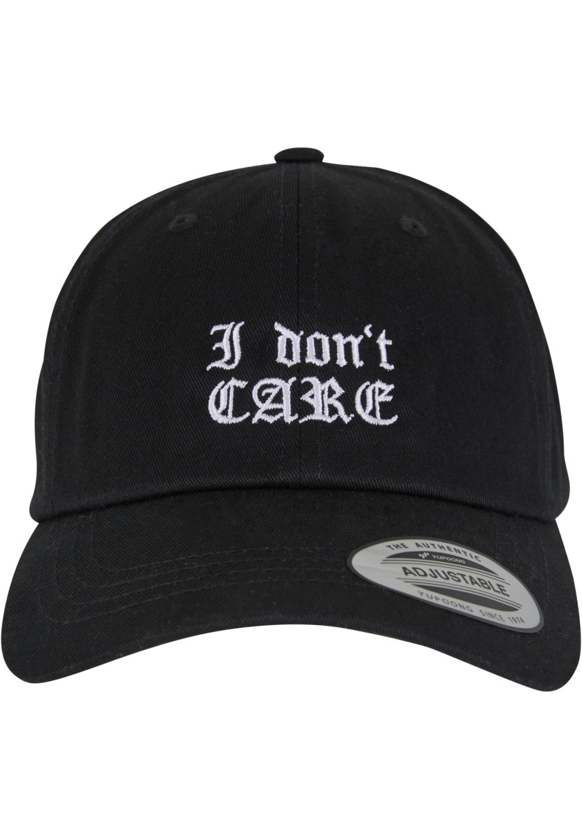 I Don?t Care Low Profile Cotton Twill