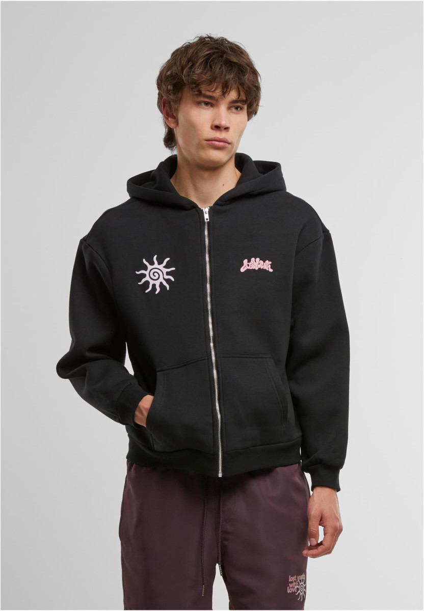 Lost Youth Oversized Zip Hoodie - With Love