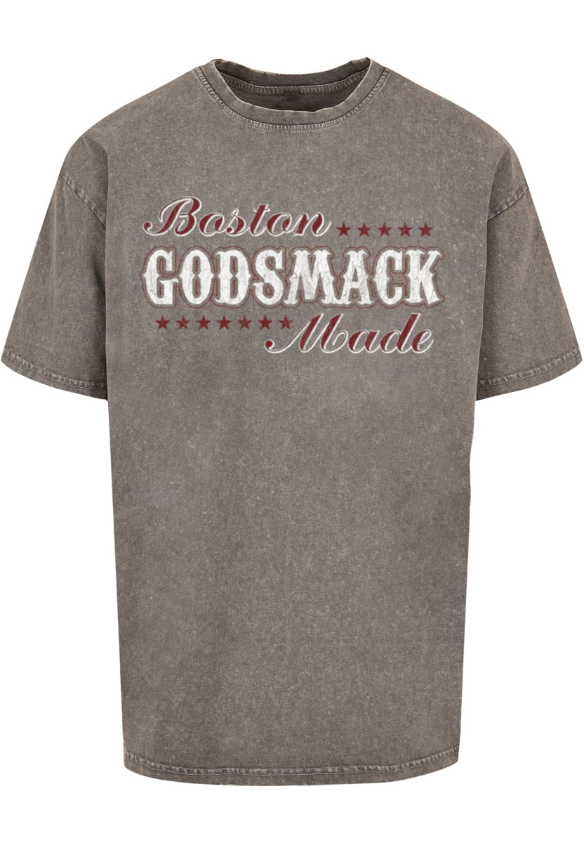 Godsmack - Boston Made Acid Washed Oversize Tee