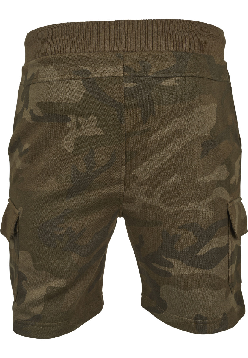 Camo Cargo Terry  Shorts