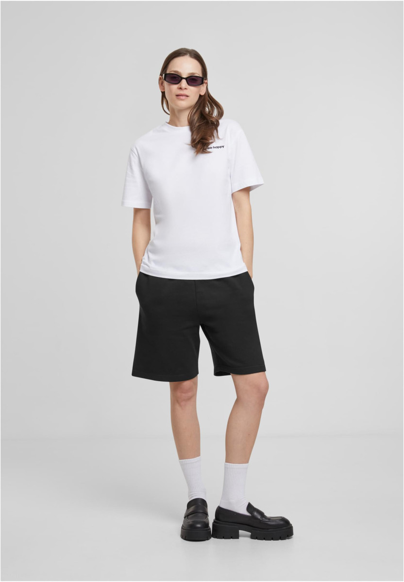 Be Happy Wording EMB Tee