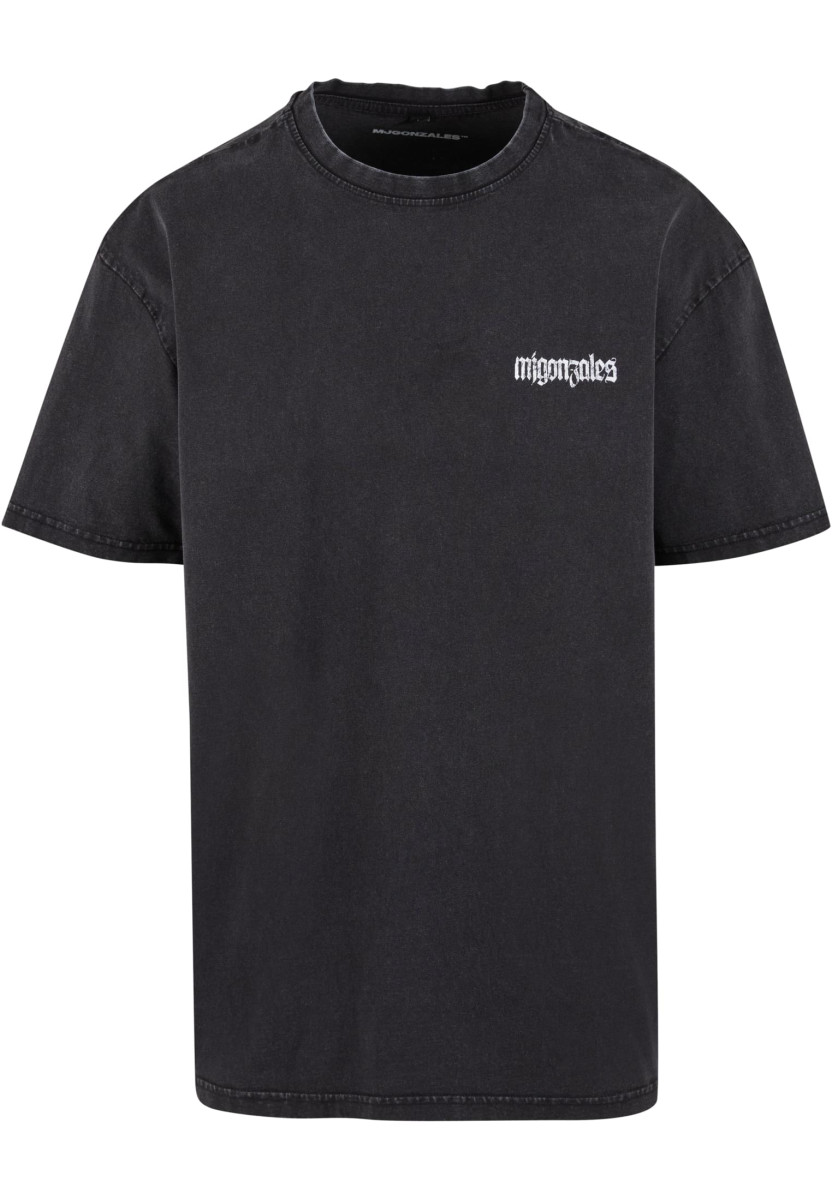 MJG Heavy Oversized Acid Washed Tee - Savage Leopard
