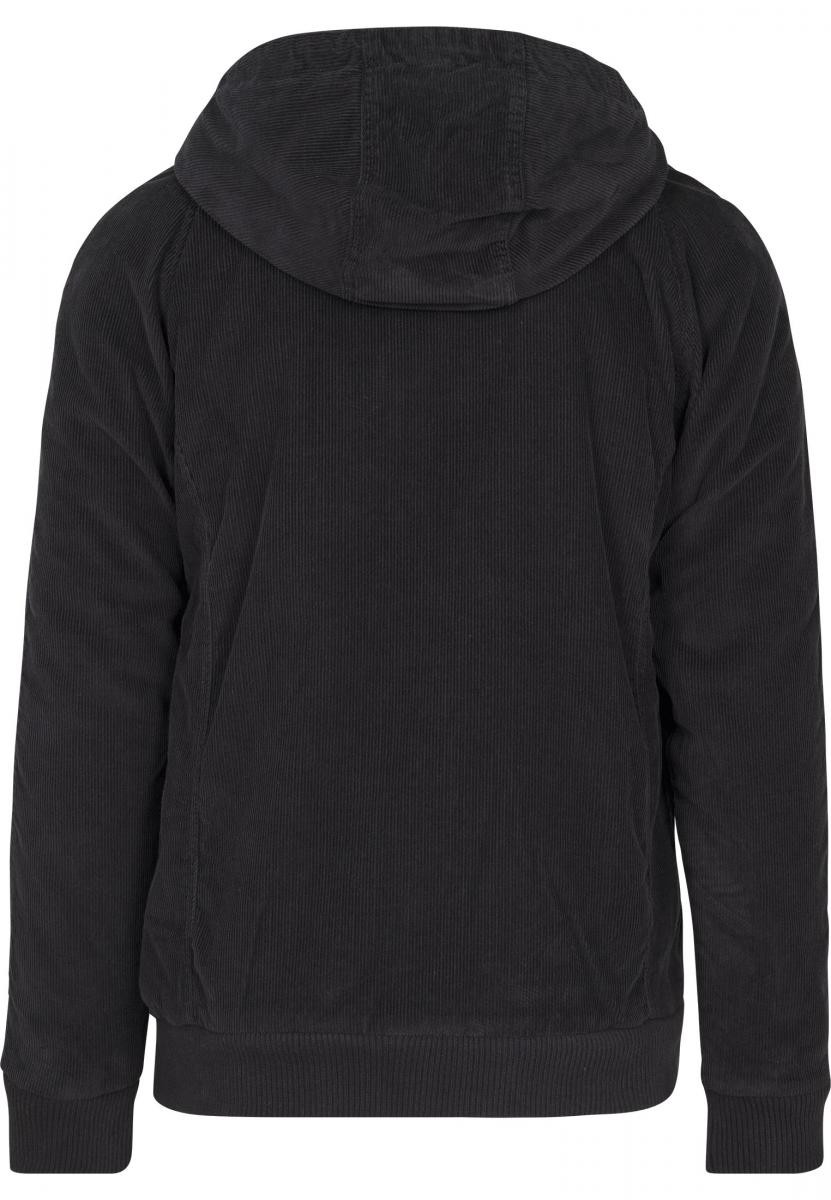 Hooded Corduroy Jacket