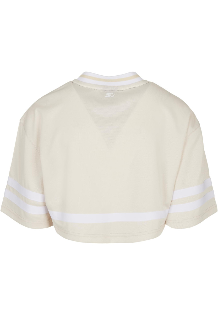 Ladies Starter Cropped Mesh Jersey