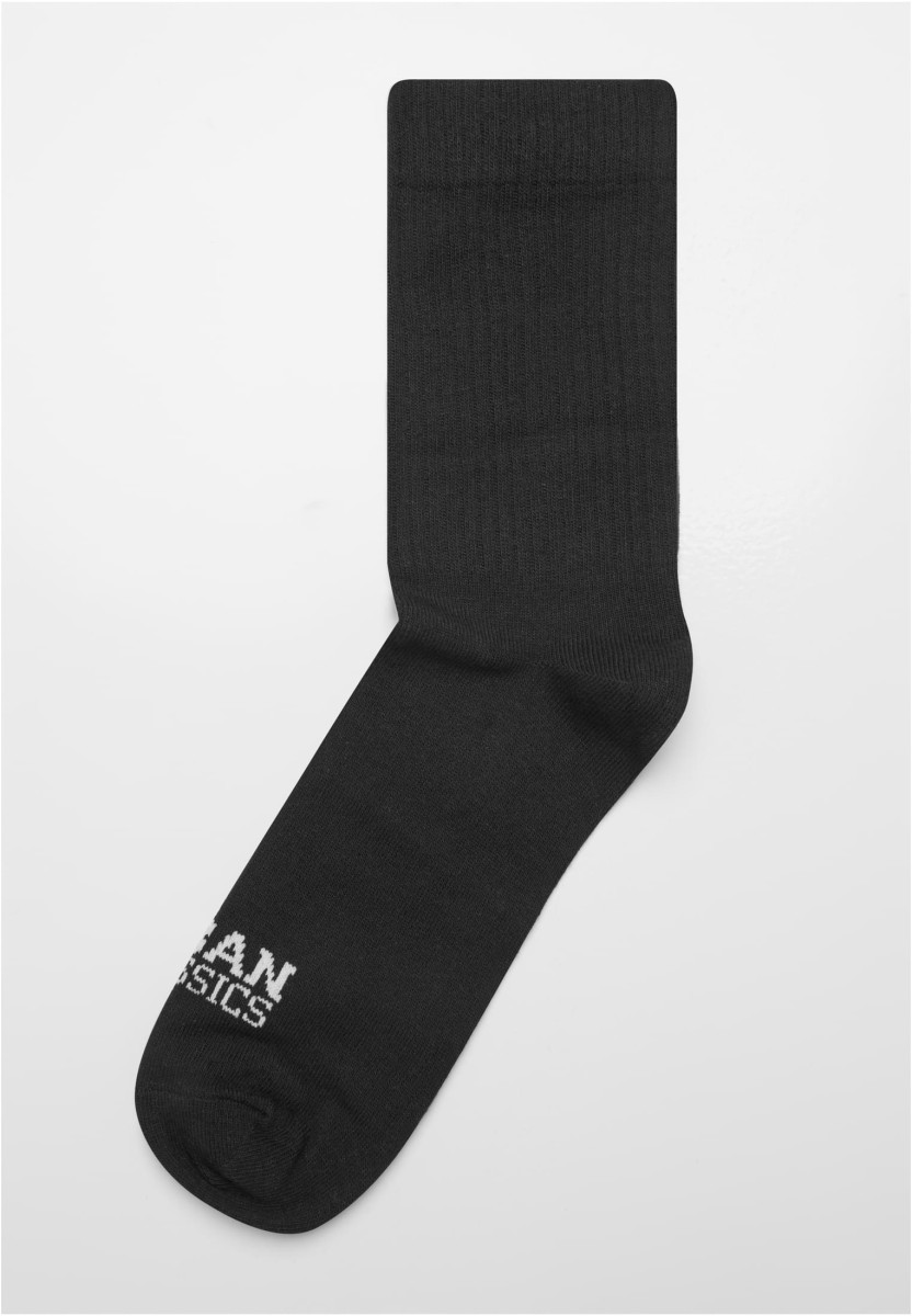 Simple Flat Knit Socks 3-Pack