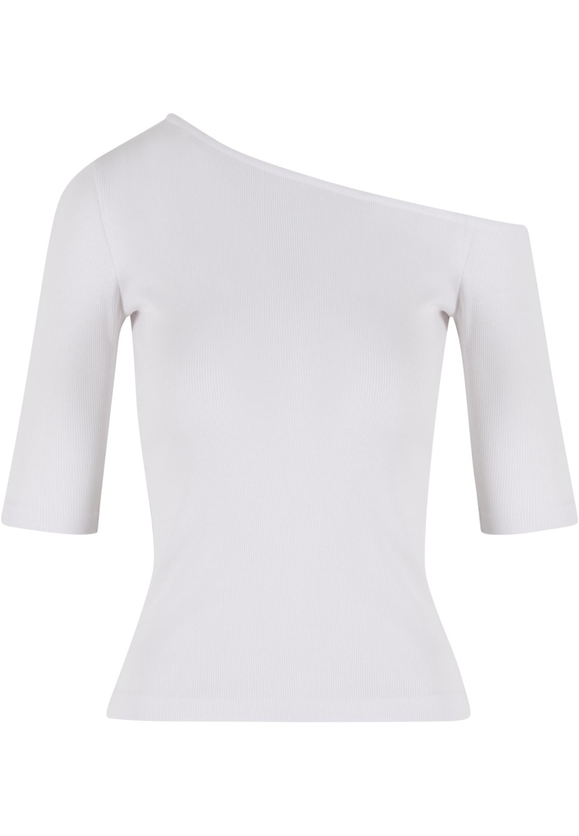 Ladies Organic Asymmetric Rib Tee