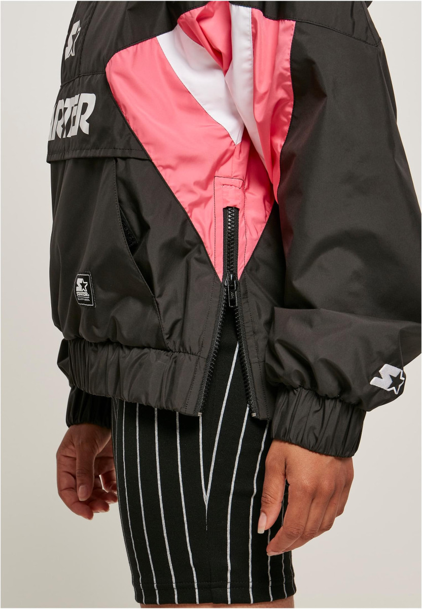 Ladies Starter Colorblock Halfzip Windbreaker