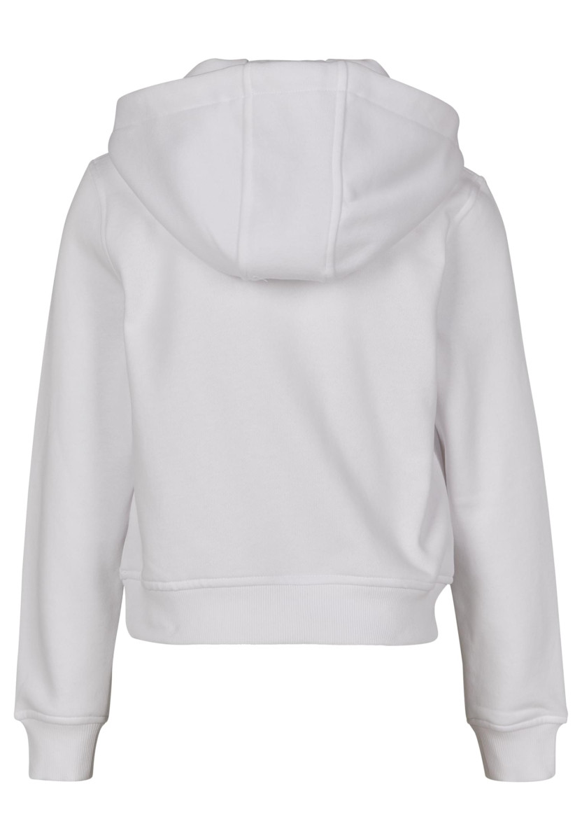 Kids Unhappy Cat Cropped Hoody