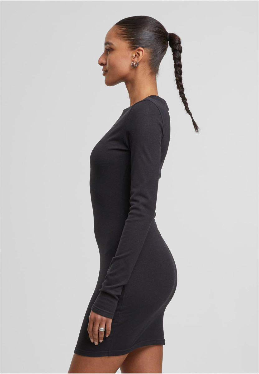 Ladies Cozy Rib Jersey Dress