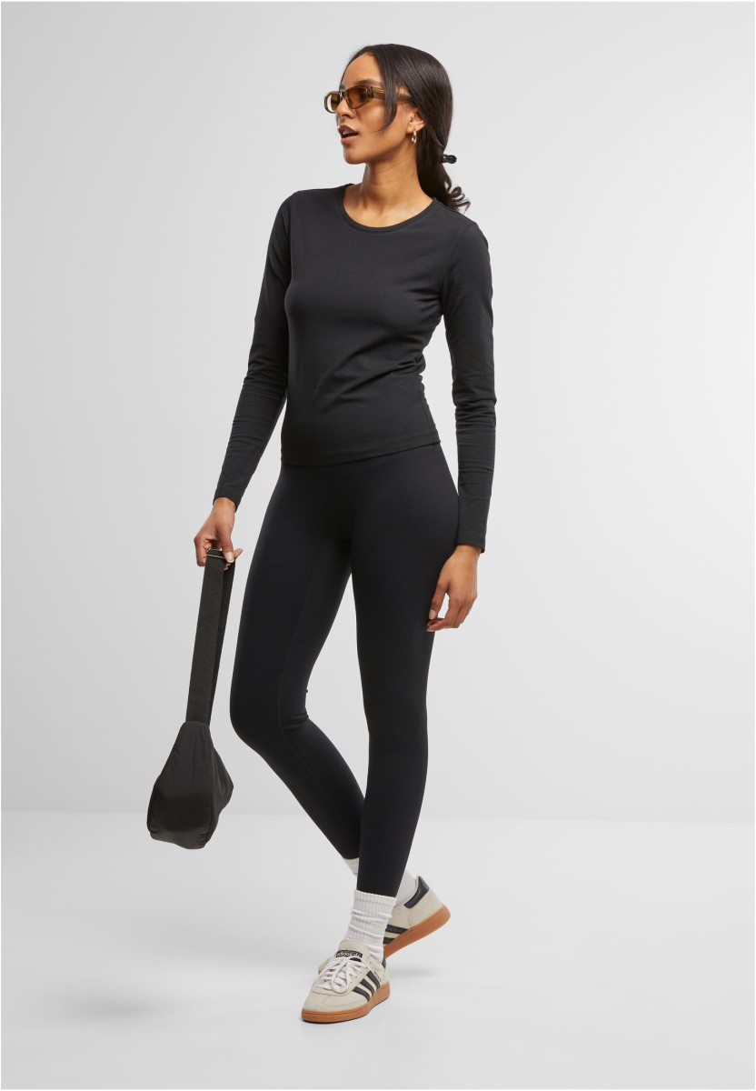 Ladies Basic Super Slim Longsleeve