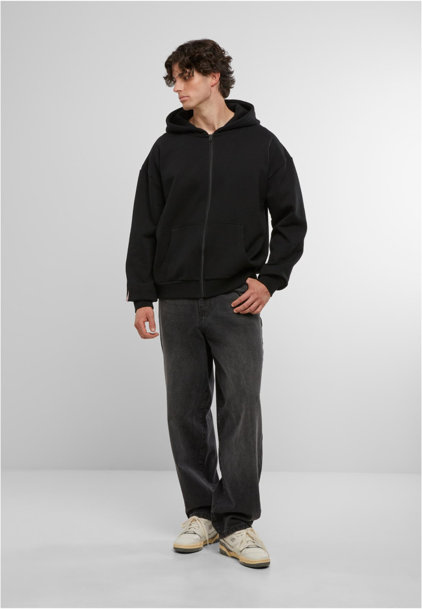 Doves Oversize Zip Hoodie