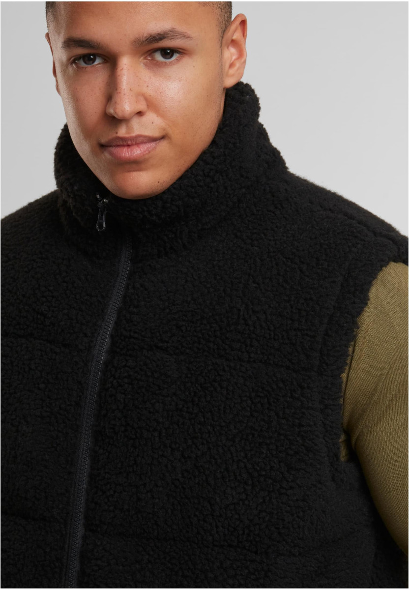 Basic Teddy Puffer Vest