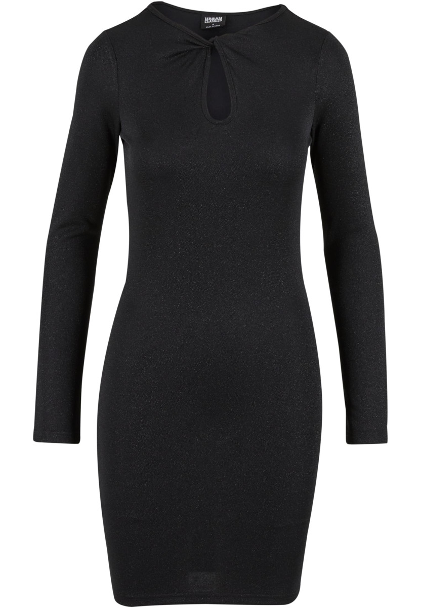 Ladies Glitter Longsleeve Dress