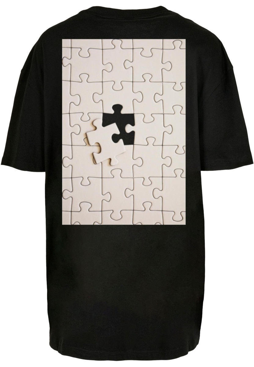 Ladies Missing Piece Oversized Boyfriend Tee