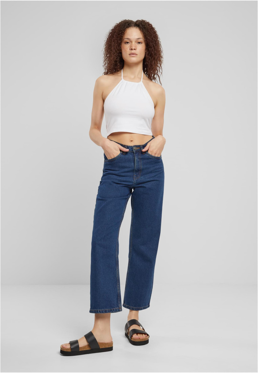 Ladies Cropped Neckholder Top 2-Pack