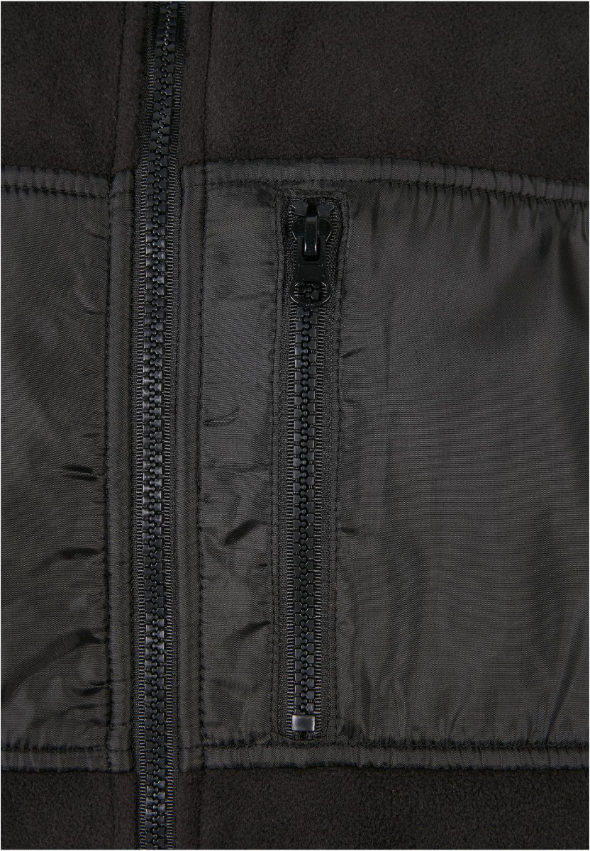 Patched Micro Fleece Jacket