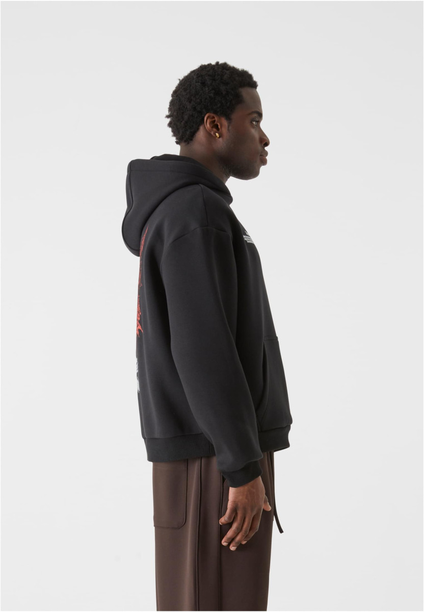 MJG Heavy Oversized Hoody - Inferno Butterfly