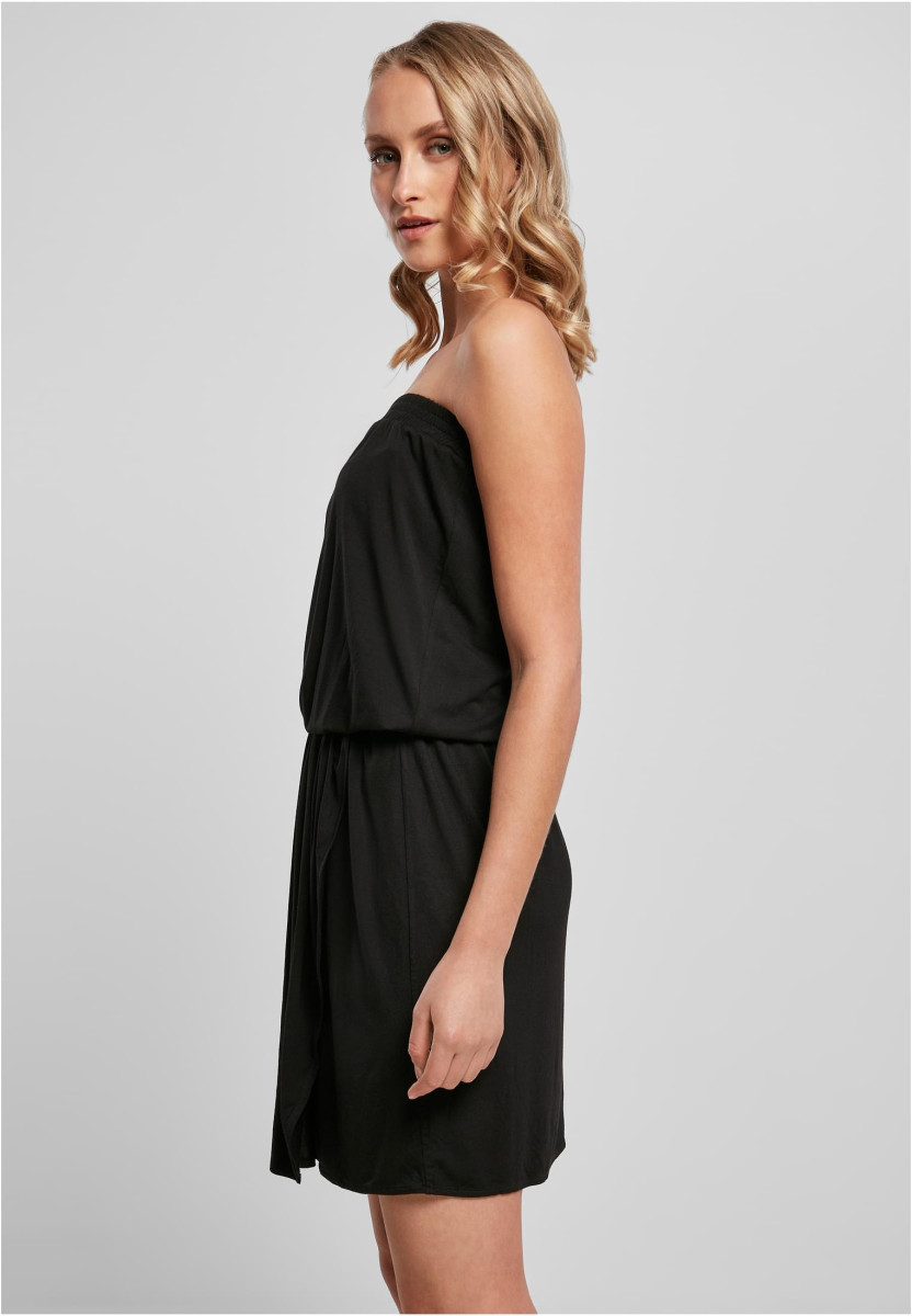 Ladies Viscose Short Bandeau Dress