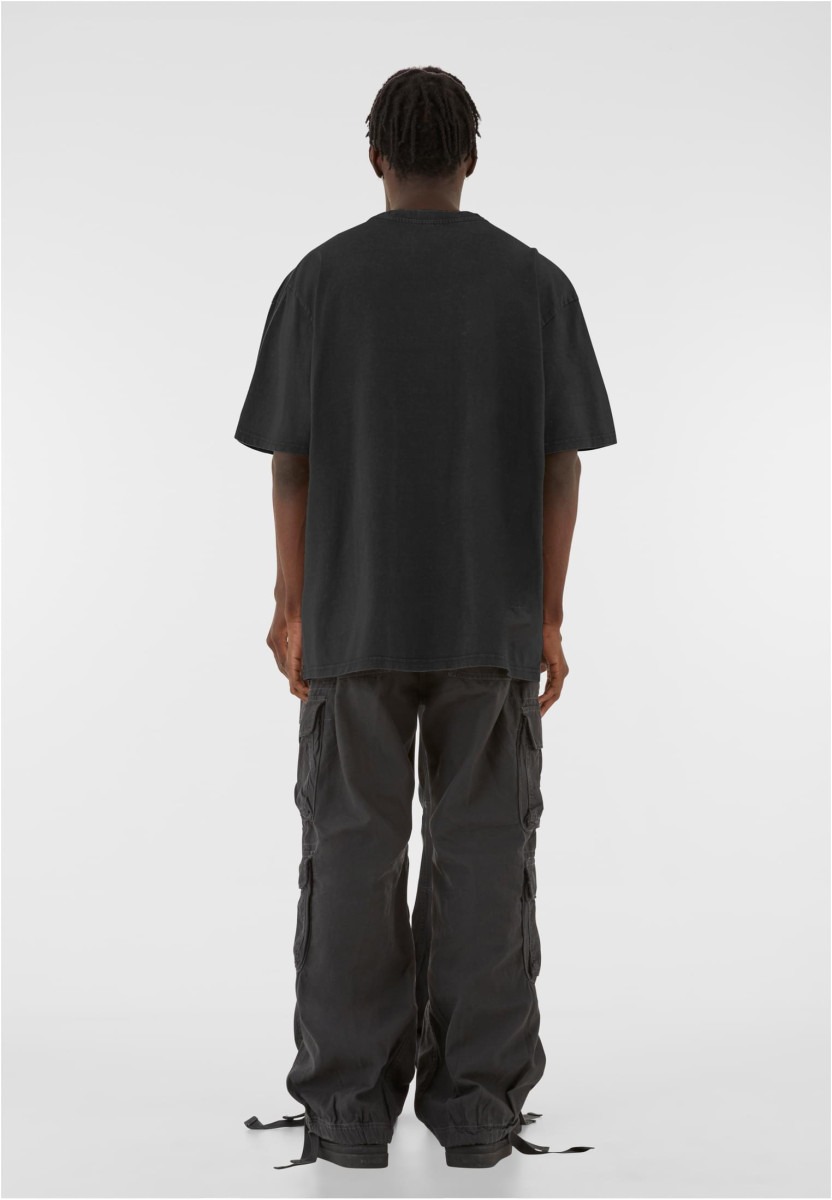 MJG Heavy Oversized Acid Washed Tee - Renaissance Bloom