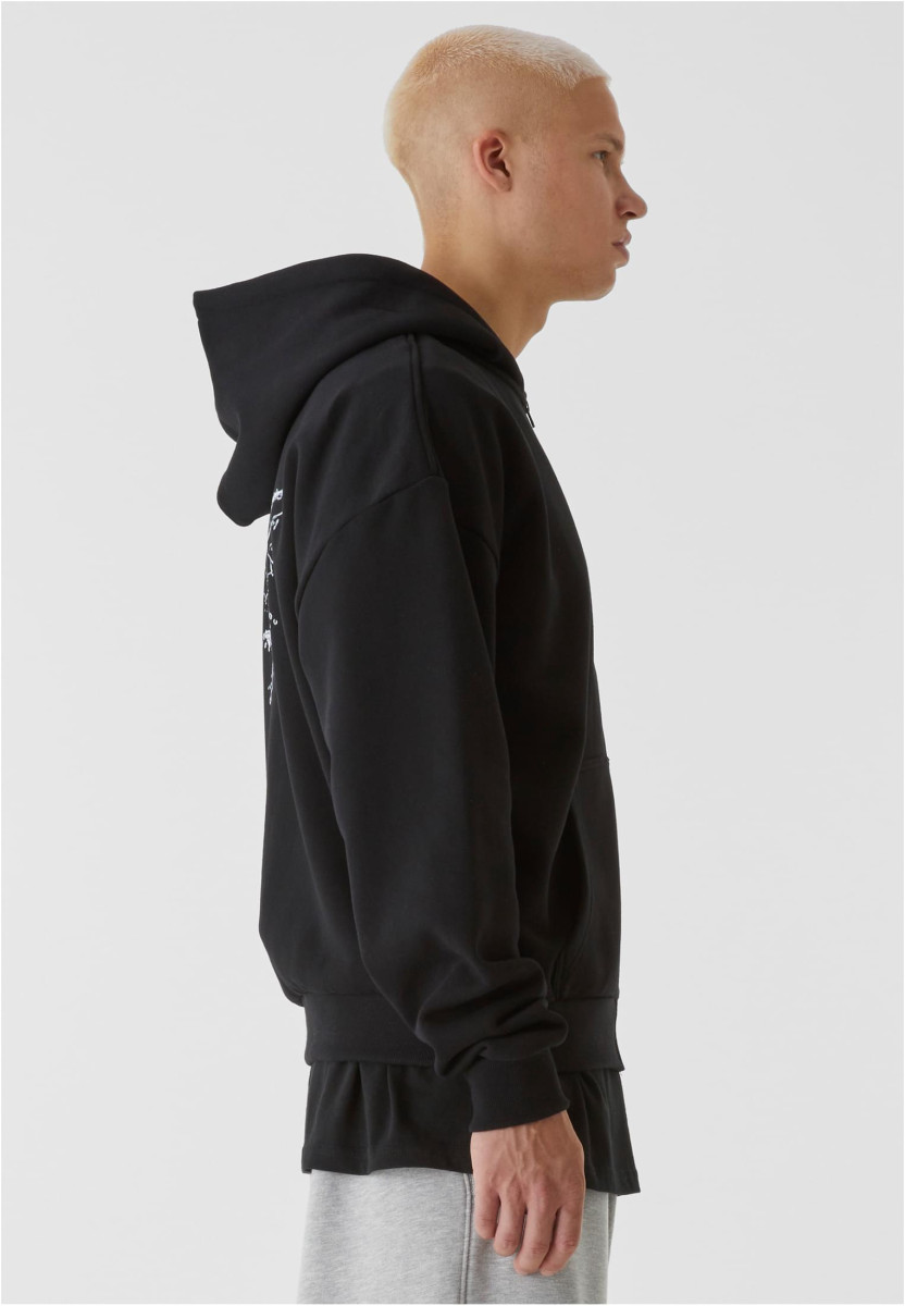 LY HEAVY ZIP  HOODIE - BUTTERFLY