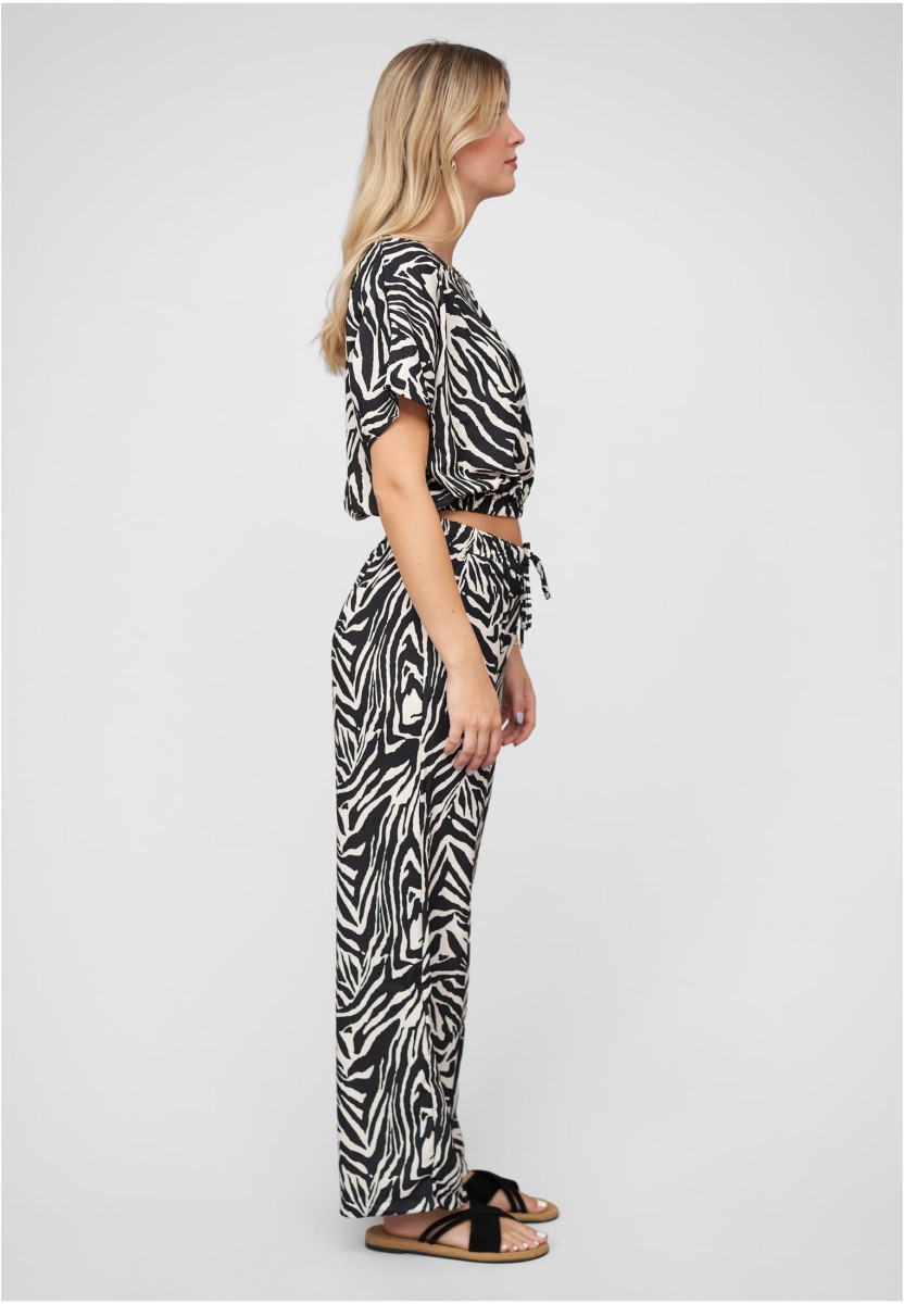 Set Batwing Top and Wide Pants