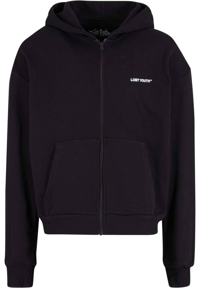 LY HEAVY ZIP  HOODIE - BUTTERFLY