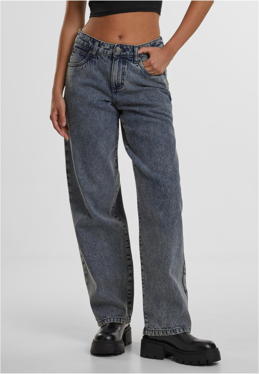 Ladies Mid Waist 90?s Jeans