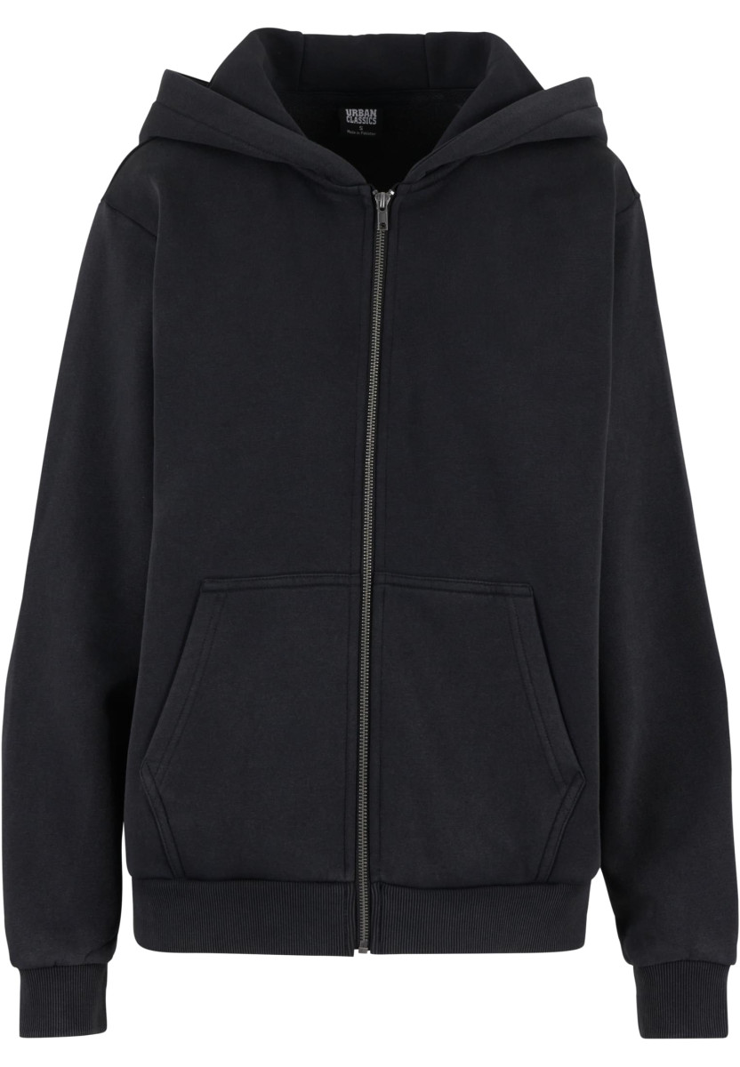 Ladies Vintage Heavy Zip Hoody