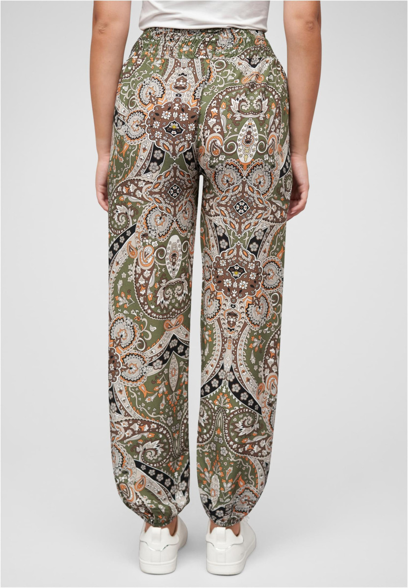 Viskose Sommerhose mit Paisley Print