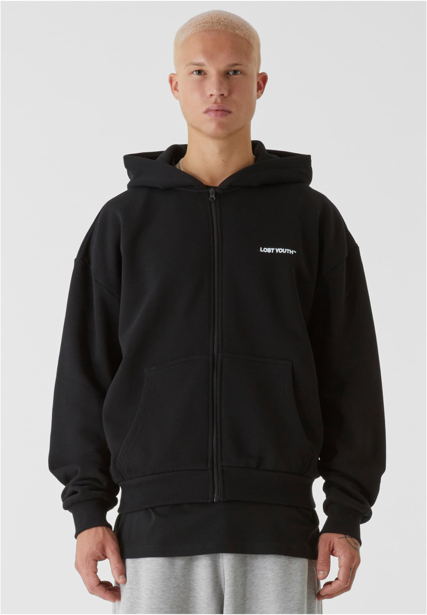 LY HEAVY ZIP  HOODIE - BUTTERFLY