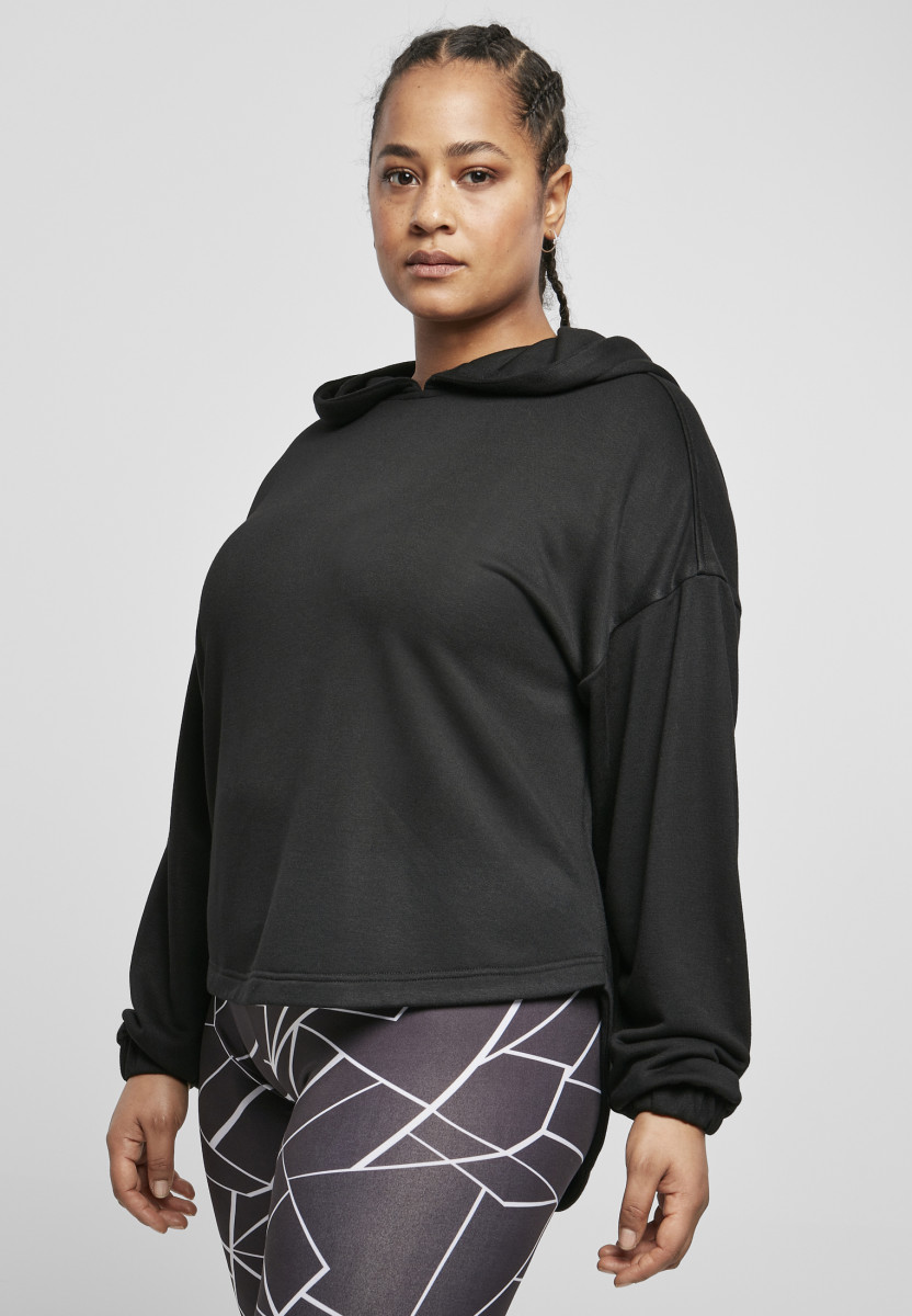Ladies Oversized Shaped Modal Terry Hoody
