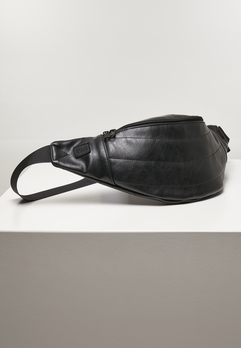 Puffer Imitation Leather Shoulder Bag