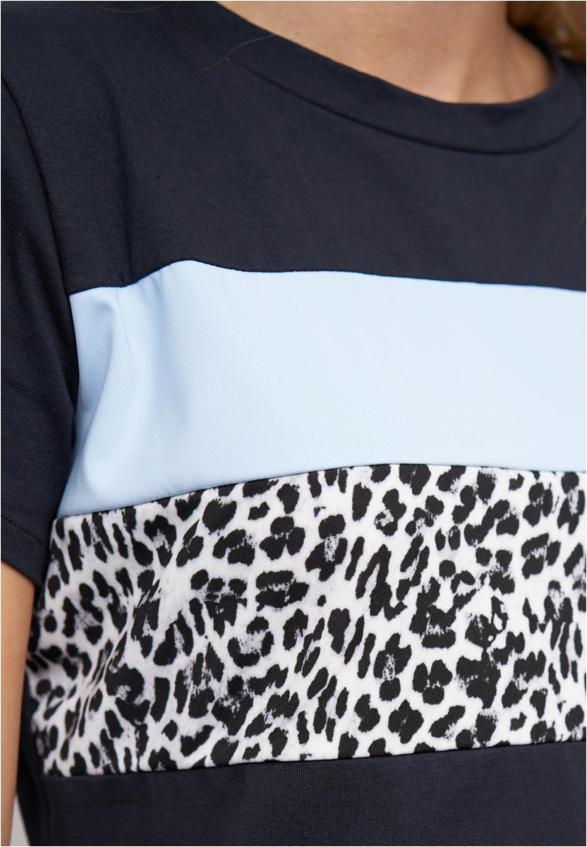 T-Shirt Dress Colorblock