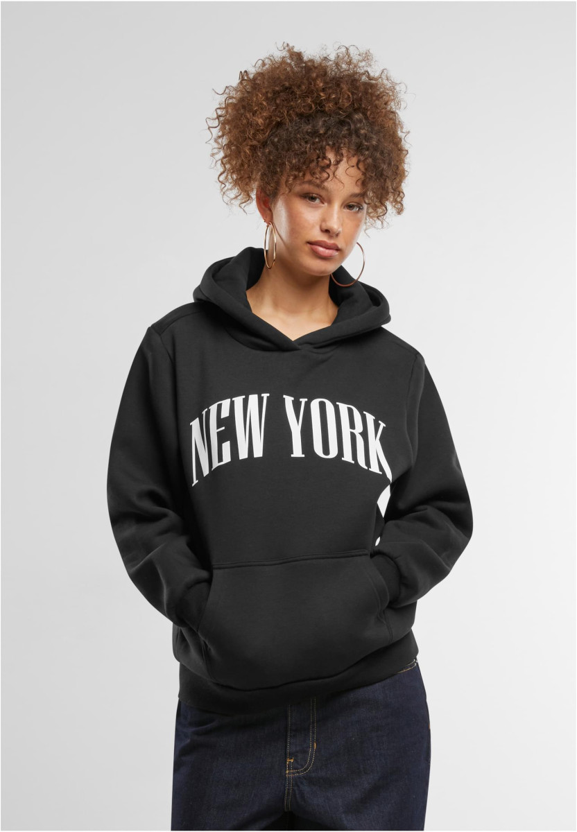 New York Ladies Fluffy Hoody