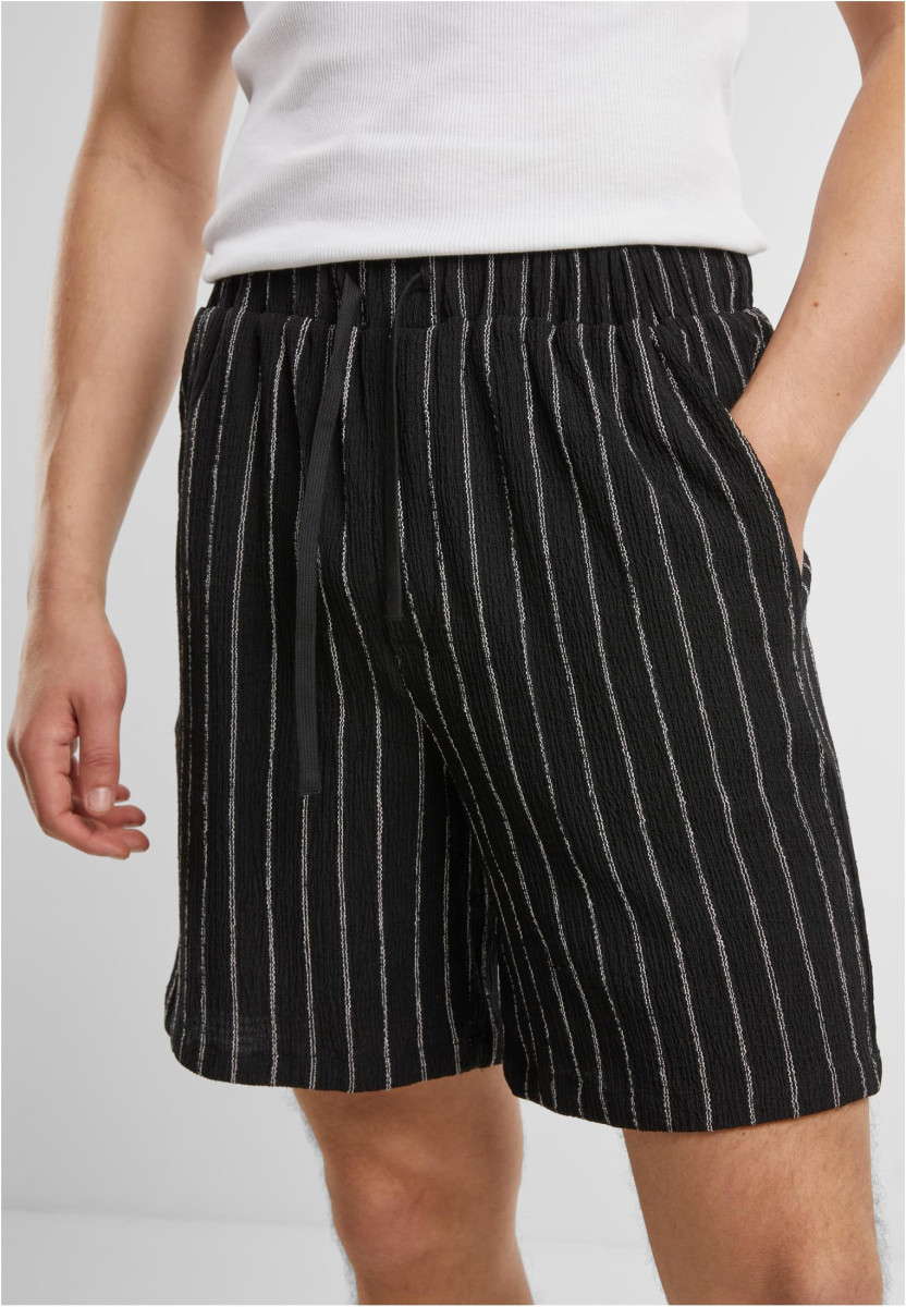 Striped Crinkle Resort Shorts