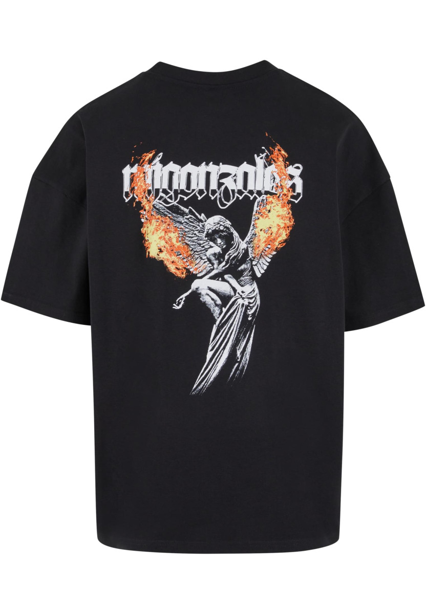 MJG Heavy Oversized Tee - Burning Wings