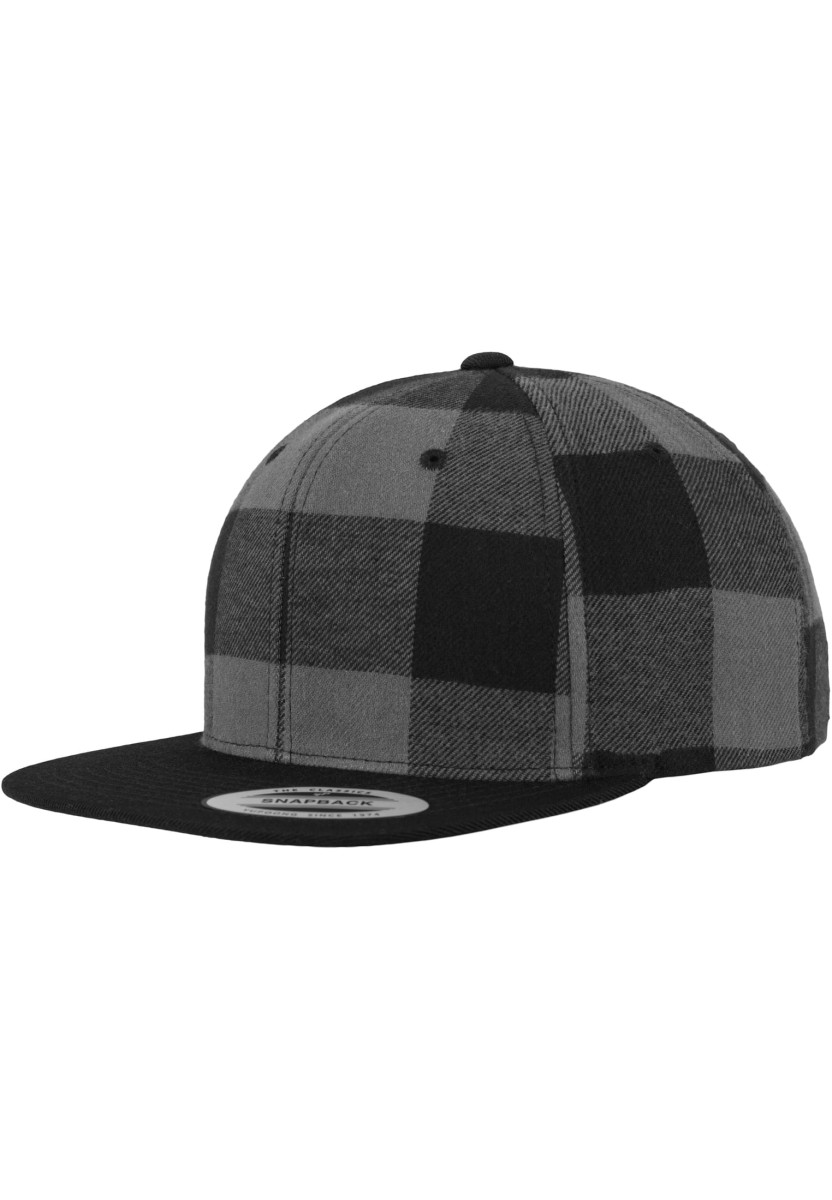 Checked Flanell Snapback