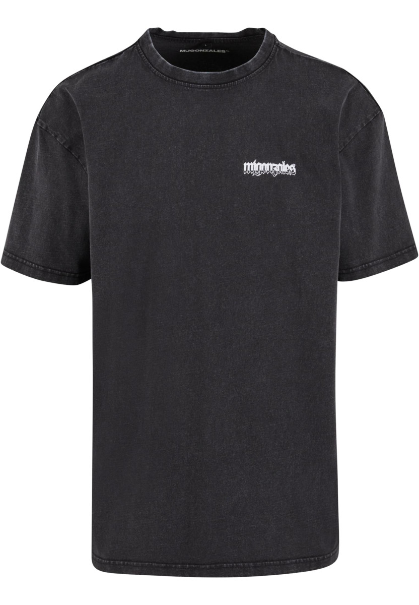 MJG Heavy Oversized Acid Washed Tee - Burning Wings