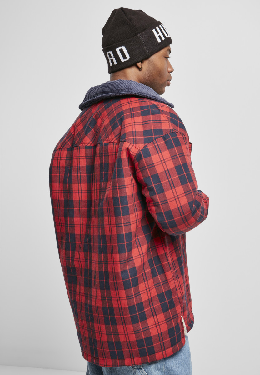 Southpole Check Flannel Sherpa Jacket