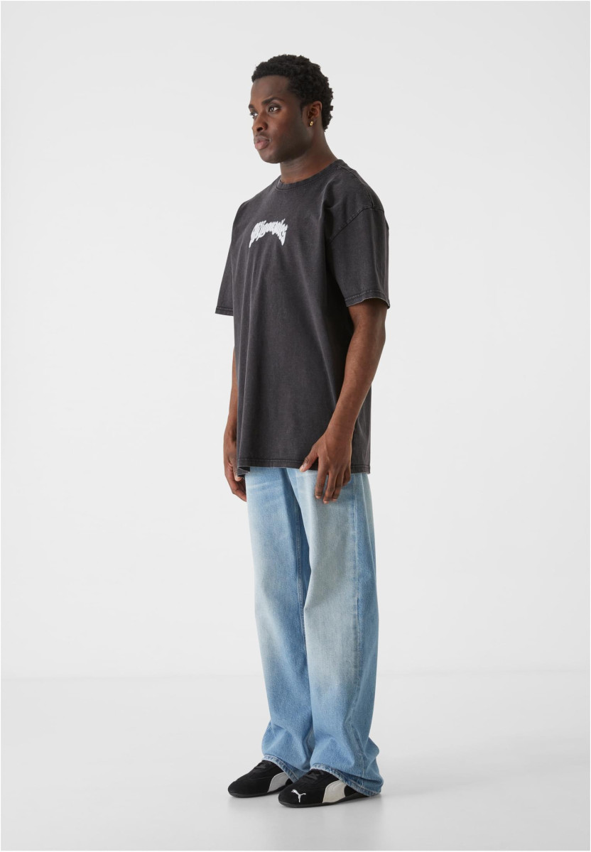 MJG Heavy Oversized Acid Washed Tee - Faded Faith
