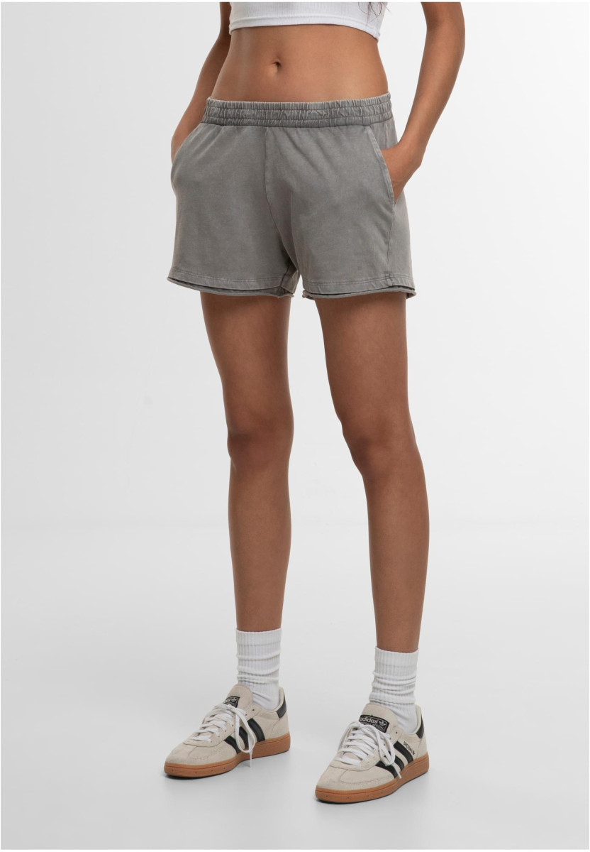 Ladies Washed Jersey Shorts