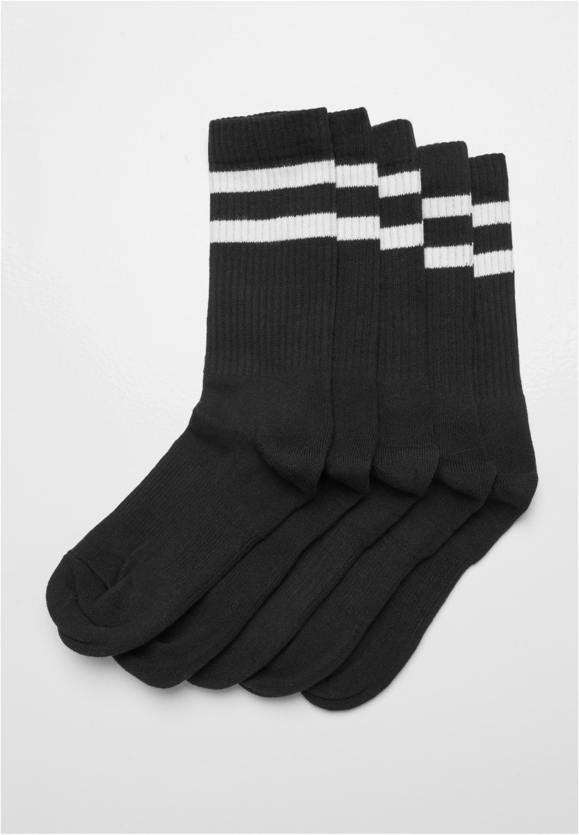 Double Stripe Socks 5-Pack