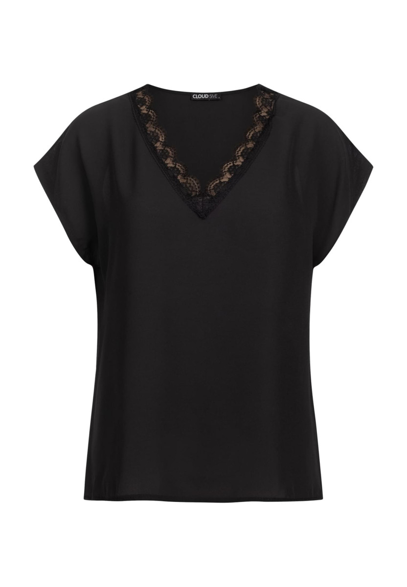 V-Neck Chiffon Blusen Shirt