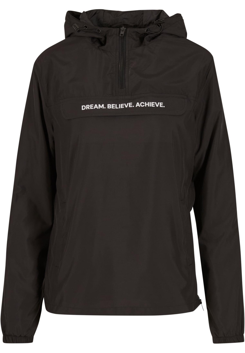 Dream Believe Achieve Ladies Basic Pull Over Jacket